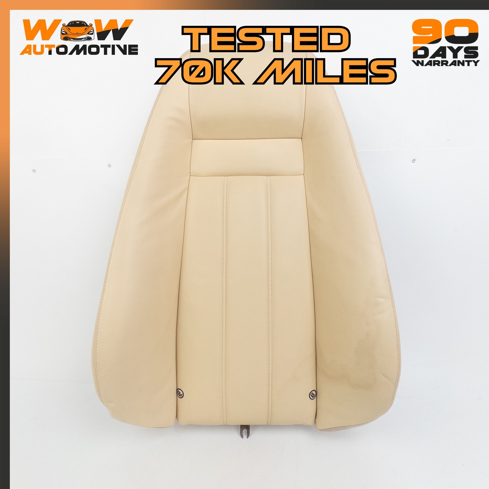 04-10 BENTLEY CONTINENTAL GT REAR LEFT DRIVER SIDE TOP UPPER SEAT CUSHION OEM