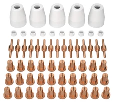ARCCAPTAIN 60PCS PT31 Plasma Cutting Consumables Fit CUT-40 CUT-50D CT-312 Tool