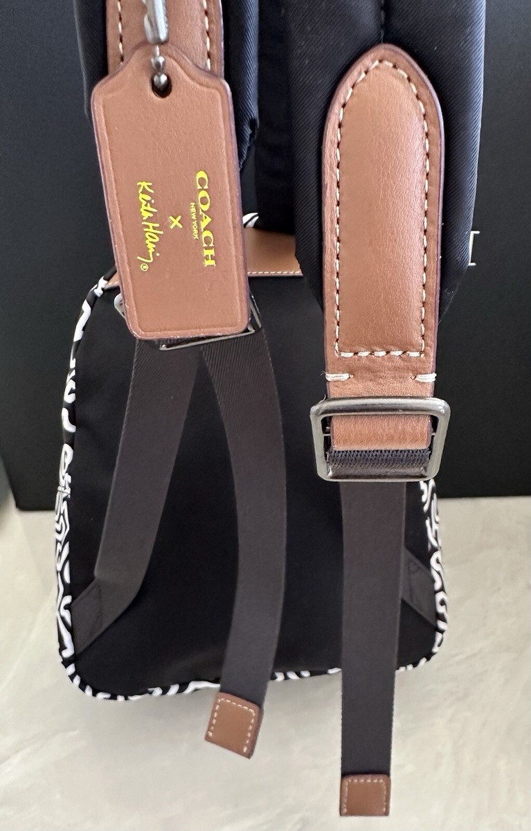 COACH X KEITH HARING BARKING DOG MINI CHARLIE BACKPACK  display picture 2