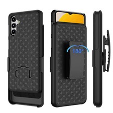 For Samsung Galaxy A13 A14 A53 5G Phone Case Stand Cover with Belt Clip Holster