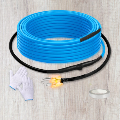 MAXKOSKO 6 Feet Anti-Freeze Pipe Heating Trace System with 3 Ft. Power Cord