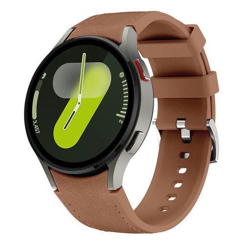 Adjustable Soft Leather Sports Watch Band For Samsung Galaxy Watch 7 FE 6 5 4 - Picture 44 of 61