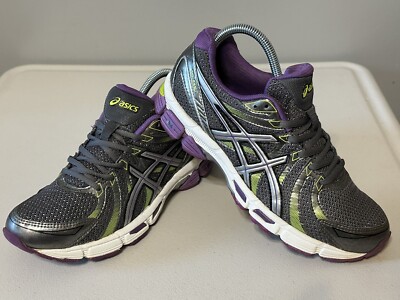 Asics Gel Exalt Gray Silver Purple Running Shoes T379N Women's 8.5