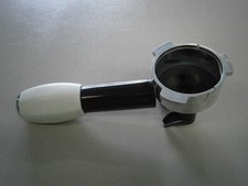 Braccetto Portafiltro Mokona Bialetti Colore Bianco Perla Macchina da Caffè