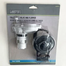 Master Plumber 249937 Toilet FILL VALVE & FLAPPER Repair Kit BRASSCRAFT