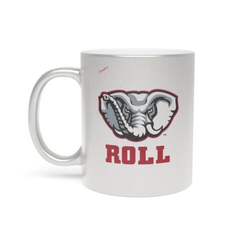 Alabama Roll Tide Metallic Becher (Silber) - Bild 2 von 5