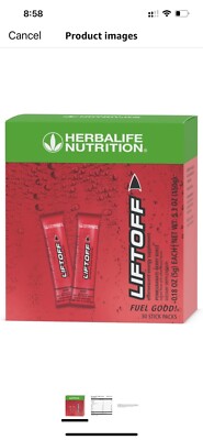 Liftoff - Pomegranate-Berry Burst (30 Stick Packs) Herbalife Nutrition