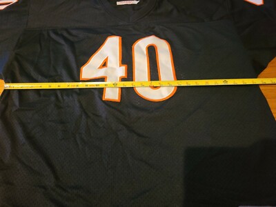 MITCHELL & NESS GALE SAYERS #40 1969 THROWBACK JERSEY SIZE 56
