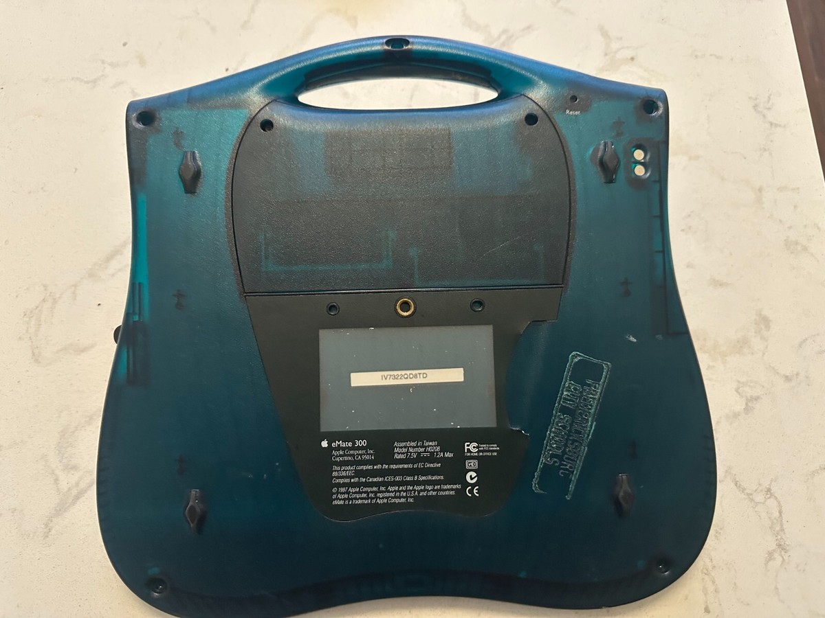 Apple Newton eMate 300 For Parts Detached Screen Incomplete