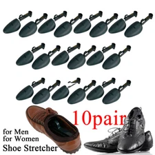 10 Pair /20Pcs Plastic Shoe Stretcher Adjustable Shoe Tree Keepers for Men Women