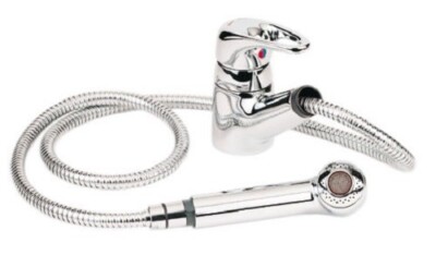 DEVA EX115 EXCEL EINHEBEL-SPÜLTISCHARMATUR MIT AUSZIEHBARER SPÜLMASCHINE CHROM