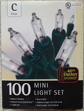 NIB Target 100 Count Clear Incandescent Mini Lights