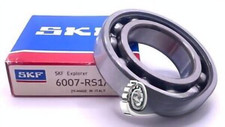 SKF 6007 RS1 C3 DEEP GROOVE BALL BEARING,35x62x14 mm NEW, FAST SHIPPING