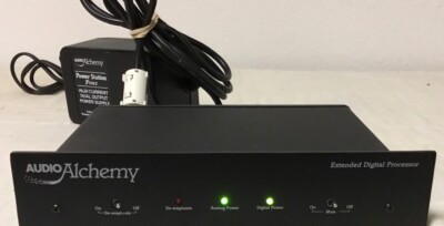 AUDIO ALCHEMY Extended Digital Processor with Power Station Four.