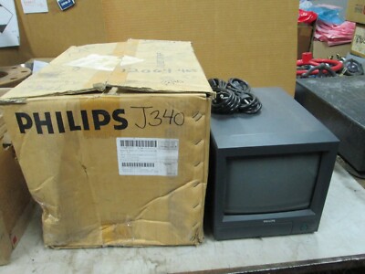 Philips Industrial Color Video Monitor W/Audio Type: LTC2910/90 100-240V (NIB) 