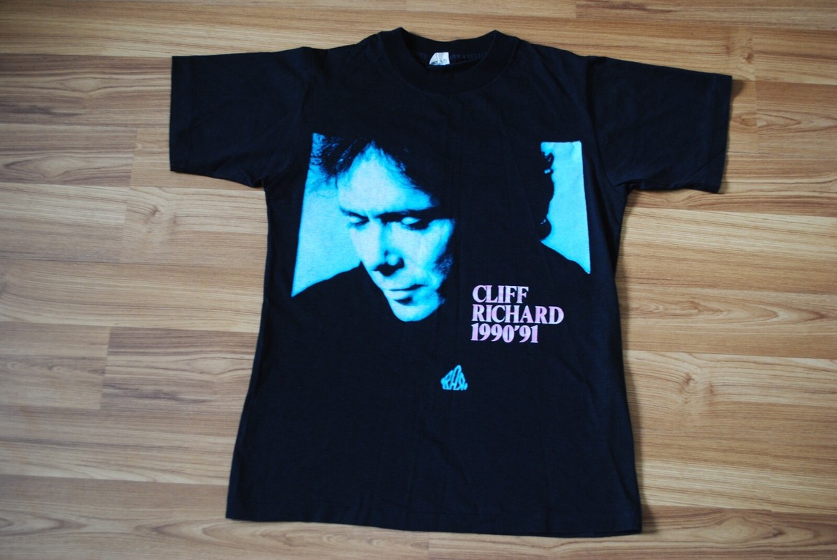 CLIFF RICHARD FROM THE DISTANCE THE TOUR 1990-1991 T-SHIRT SIZE