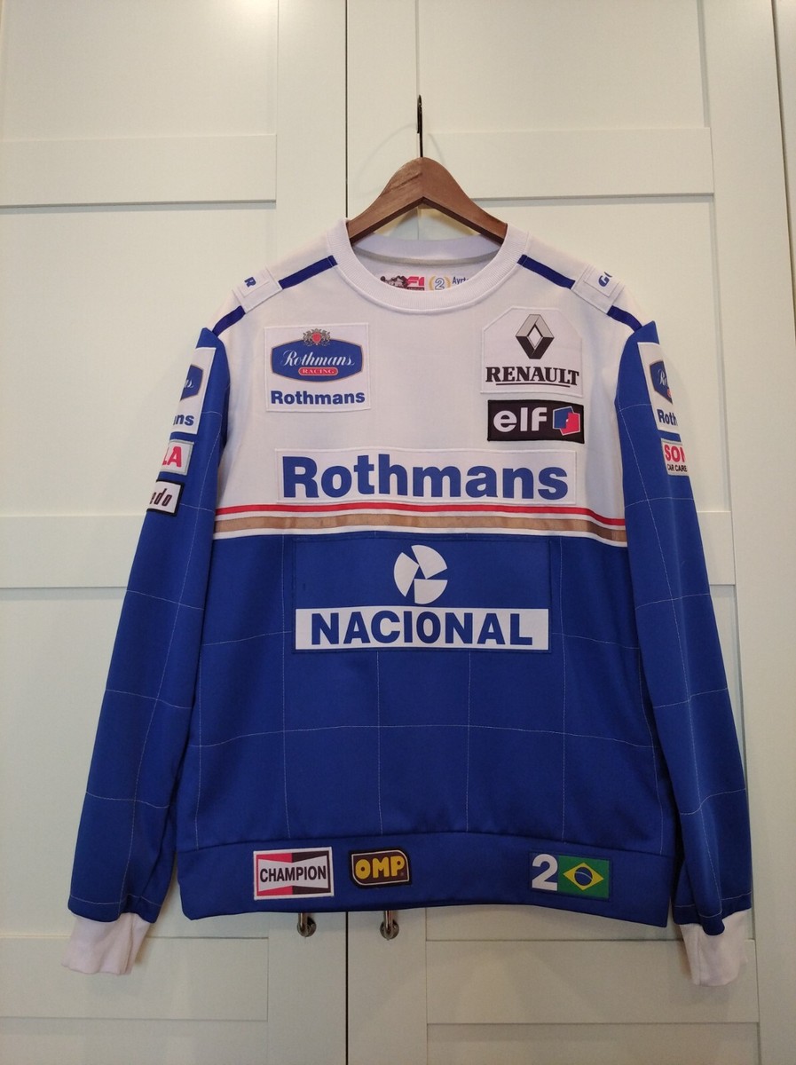 Sweatshirt Williams Renault / Ayrton Senna 1994 | eBay