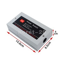 AC 110V - 220V to DC 12V 5A Power Supply Case Control of Door Access Control