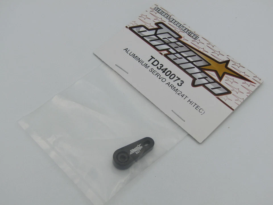 Team Durango Alloy Servo Horn - 24T Spline For Hitec - TD340073 - Image 2 of 4