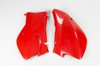 Seitenverkleidung Heckverkleidung Side Panels Passt An Honda Xr 650 R 00-22 Rot