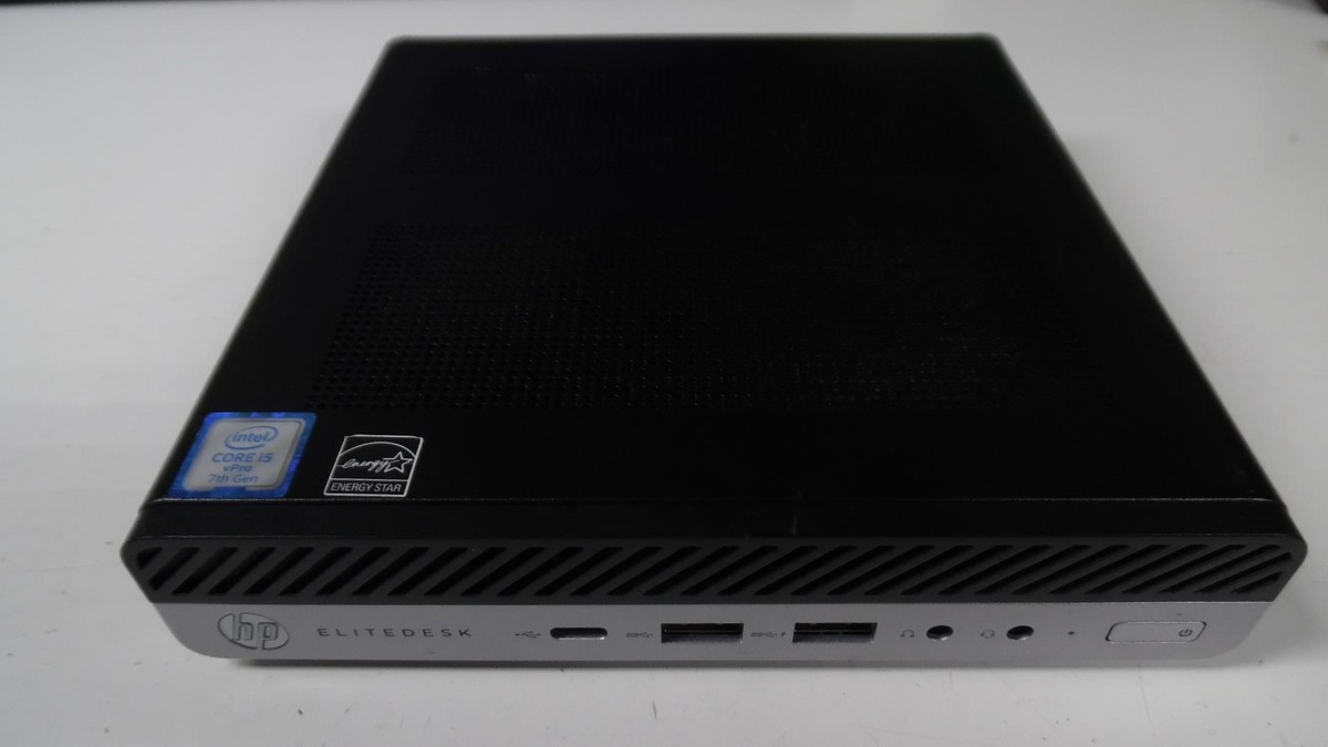 HP EliteDesk 800 G3 Mini Desktop - i5-7600 3.5GHz 8GB 256GB HP EliteDesk 800 G3 Mini Desktop - i5-7600 3.5GHz 8GB 256GB