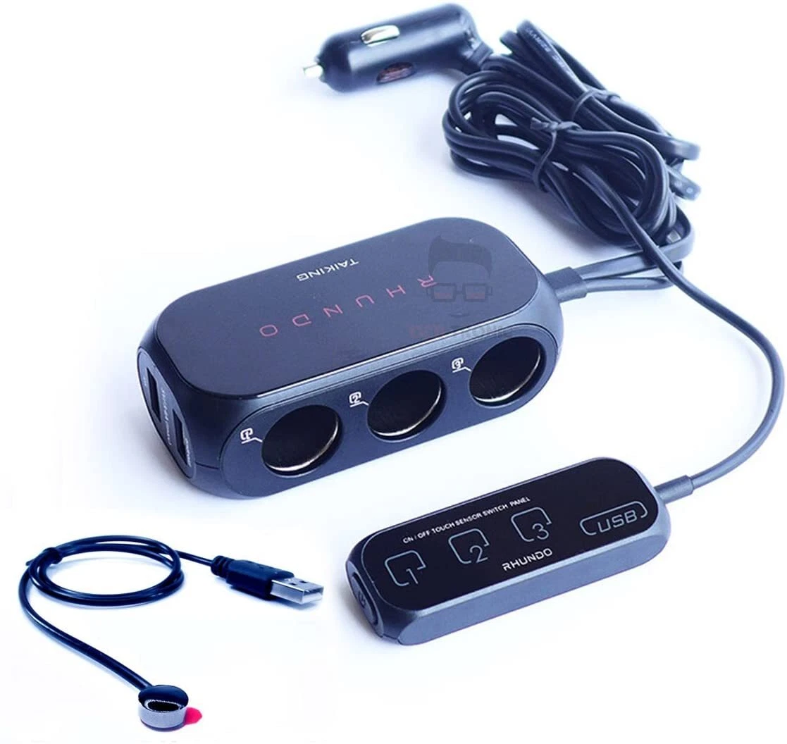 3 way cigarette lighter splitter deals