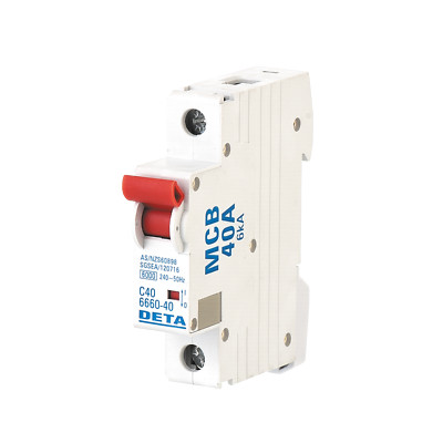 DETA 40AMP Miniature Circuit Breaker