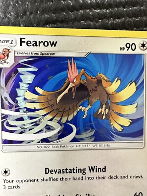 Fearow #98/149 Sun & Moon Pokemon Common Card | eBay Fearow #98/149 Sun & Moon Pokemon Common Card | eBay