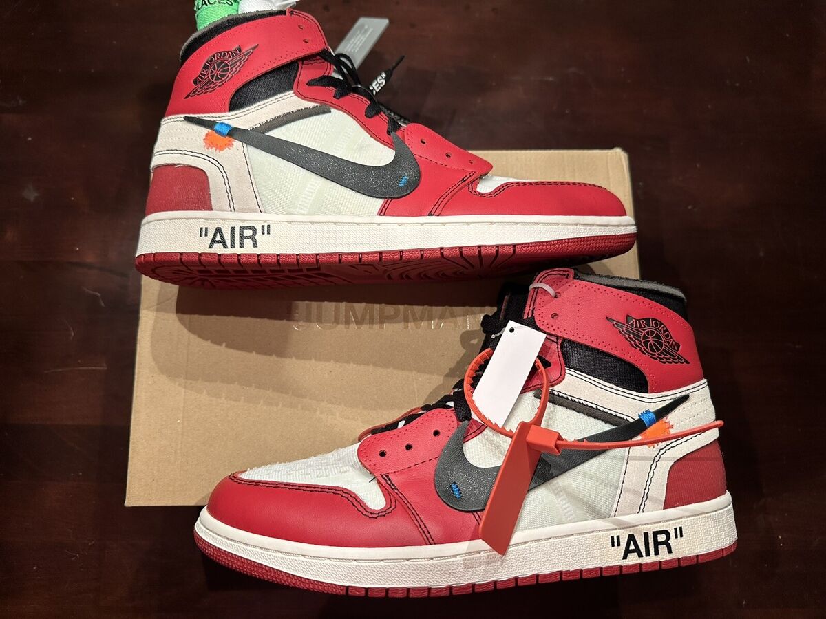 Nike Off-White Air Jordan 1 Chicago “The Ten” size US 10.5 Nike Off-White Air Jordan 1 Chicago “The Ten” size US 10.5