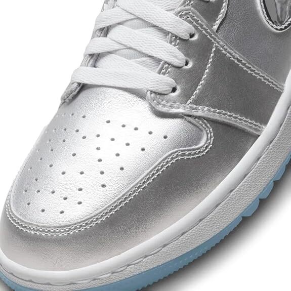 Nike Air Jordan 1 Low Golf Gift Giving FD6848-001 Silver Men's US4