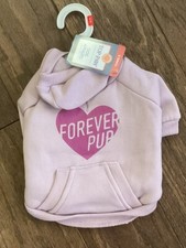 Top Paw Forever Pup Dog Sweater Pink Size XS