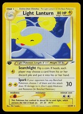 Pokemon Card - Light Lanturn Neo Destiny 23/105 1st Edition Rare on eBay