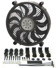 DERALE 16214 14in High Output RAD Fan Single