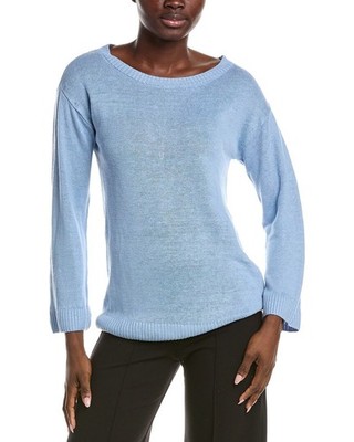 Max Mara Dandy Linen Sweater Women's Blue S