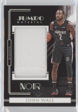 2019-20 Panini Noir Jumbo Material /99 John Wall #JM-JWA e6p
