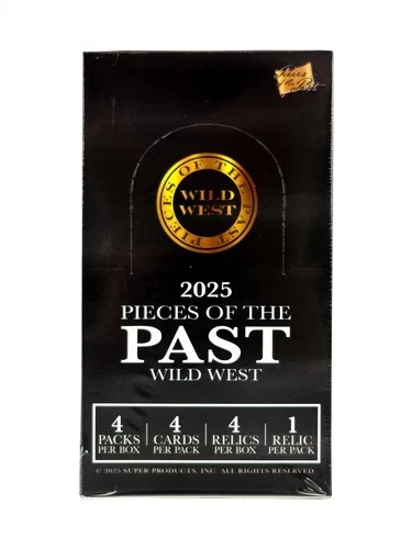 2025 SUPER BREAK PIECES OF THE PAST WILD WEST EDITION HOBBY BOX