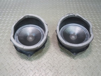 00-06 BMW X5 E53 SET OF 2 FRONT LEFT & RIGHT TOP-HIFI MID-RANGE LOUDSPEAKER OEM