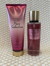 Victoria's Secret Pure Seduction 8.4 oz Body Mist and Lotion 8 fl oz Set NEW