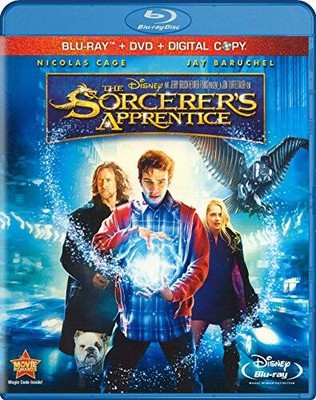 The Sorcerers Apprentice (Three-Disc Blu-rayDVD ComboDigital Copy) - GOOD