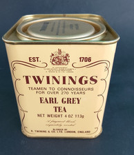 Scatola latta TWININGS Earl Grey  Tea - Vintage Box - English Tea London