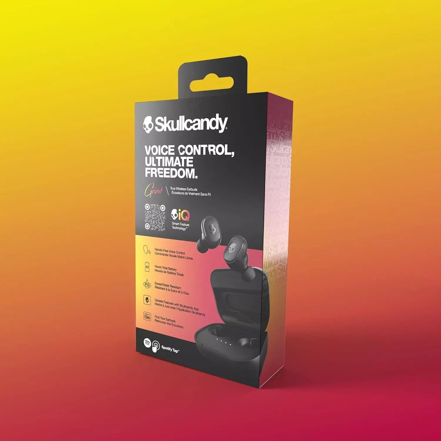 Skullcandy Grind True Wireless Bluetooth In-Ear Headphones (Black)