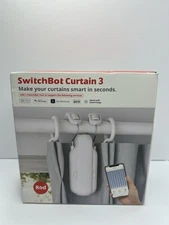 SwitchBot ‎Curtain Rod 3 Smart Opener Electric Motor Wireless Bluetooth Remote