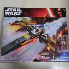 Star Wars Poe Dameron X-Wing Fighter & Figur Das Erwachen der Macht gebraucht
