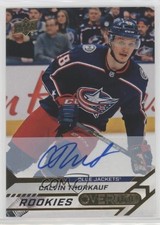 2020-21 Upper Deck Overtime Rookies Gold Auto Calvin Thurkauf #105 Auto 0s8s