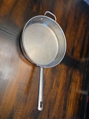 Wolfgang Puck Café Collection 18/10 Stainless Steel 10'' Sauté Skillet Fry Pan