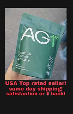 #ad AG1 Athletic Greens Powder Bag 12.7oz 360g 30 Day Supply 01 28 $31.96