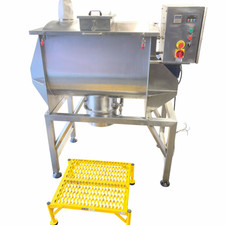 7 Cu Ft Ribbon Blender - Powder Mixer - Stainless Steel Food Grade - USA Stock