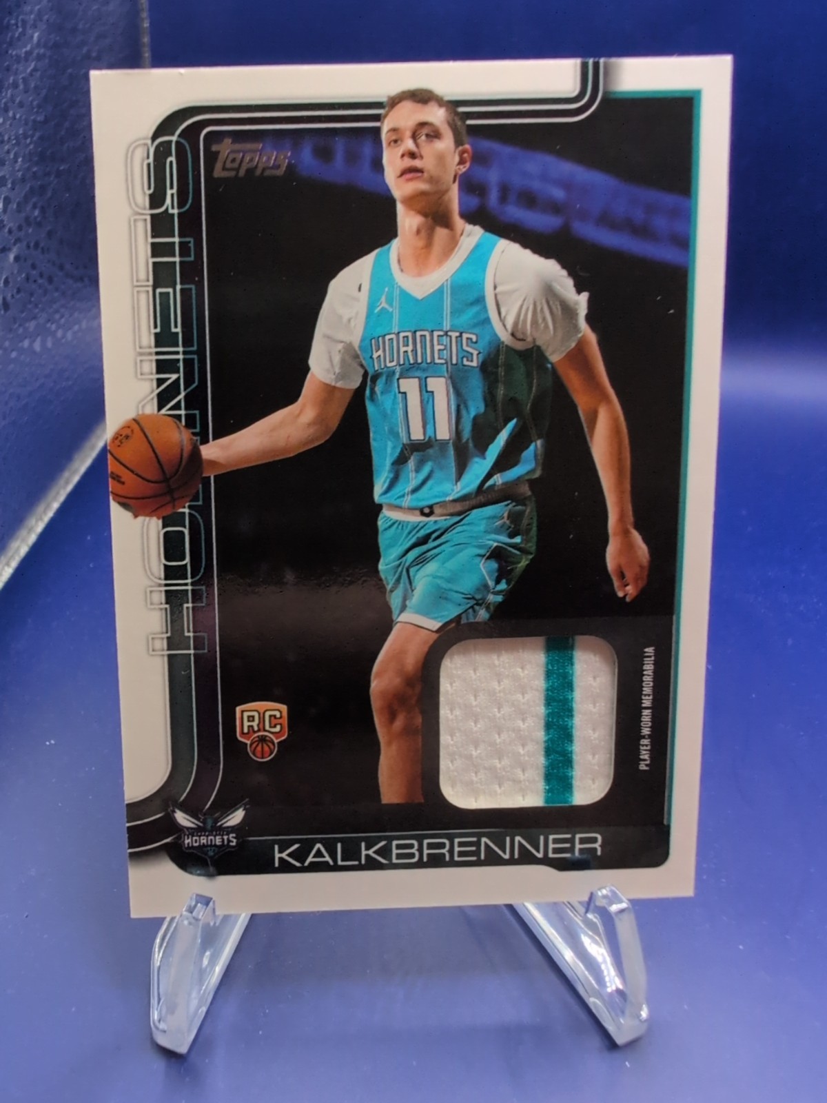 2025-26 Topps - Flagship Real One Relics Ryan Kalkbrenner #FRO-RK (MEM, RC)