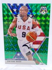 2019-20 Panini Mosaic Basketball - DWYANE WADE #259 TEAM USA - Green Prizm