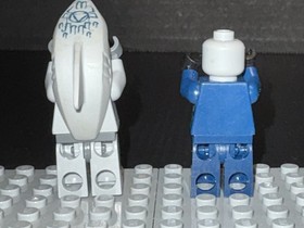LEGO Minifigure Lot: Manta atl003+ Shark Warrior atl004 8077 8073 Atlantis (b3)